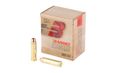 Barnes Pioneer, 357 Magnum, 140 Grain, Flat Nose Triple Shock X, 20 Round Box