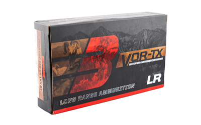 Barnes VOR-TX LR, 22 Creedmoor, 65 Grain, VOR-TX Long Range, 20 Round Box
