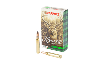 Barnes Harvest Collection, .30-06 Springfield, 180 Grain, Sierra Pro-Hunter Round Nose Bullet, 20 Round Box