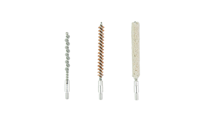 Birchwood Casey Cleaning Kit, Brush and Swab 3-pack, For .22 Caliber