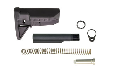 Bravo Company BCMGUNFIGHTER Mod 0 Stock Kit, SOPMOD (Widebody), Receiver Extension, Quick Detach End Plate, Lock Nut Action Spring, Carbine Buffer