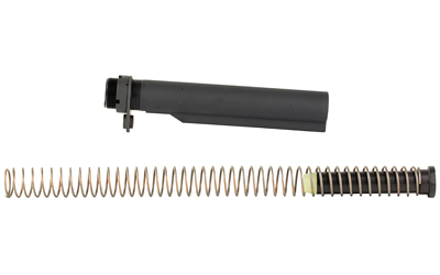 Bravo Company BCM MK2 Recoil Mitigation System, Mod 1, 8 Position Buffer Tube Complete Assembly, Matte Finish, Black, Includes T1 Buffer