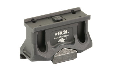 Bravo Company A/T Optic Mount, Fits Aimpoint Micro T2, Lower 1/3 Cowitness, Anodized Finish, Black