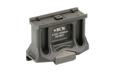 Bravo Company A/T Optic Mount, Fits Aimpoint Micro T2, 1.93" Height, Anodized Finish, Black