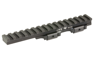 Bravo Company A/T 525-10X5 Optic Riser, Fits Picatinny, 6.125" Long, 0.525" Height, Anodized Finish, Black