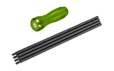 Breakthrough Clean Technologies Premium Cleaning Rod, For Use with Handguns, Rifles, and Shotguns, 4 Piece Rod Set, Aluminum Handle