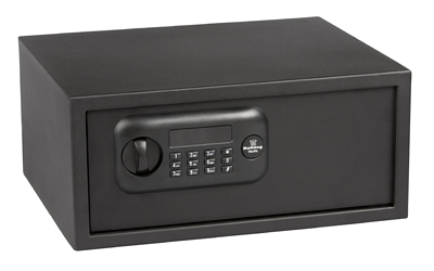Bulldog Cases Pistol Vault, 17"X15"X8", Digital Lock, Standard Digital Lap Top Style Safe, Black