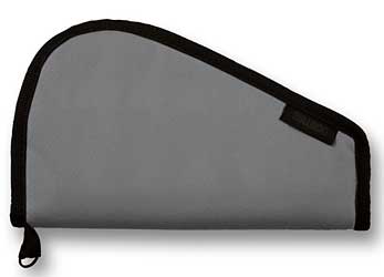 Bulldog Cases Pistol Rug, Fits Large Gun, Metal Gray , without Handle