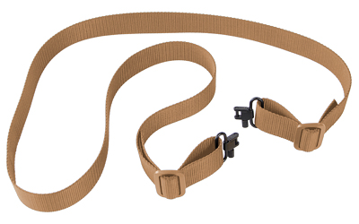 Bulldog Cases Single Point Sling, Deluxe Locking Swivels, Poly Oxford Nylon Construction, Tan