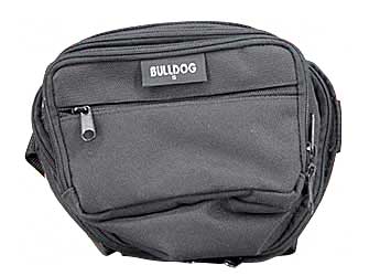 Bulldog Cases Fanny Pack, Small, Black