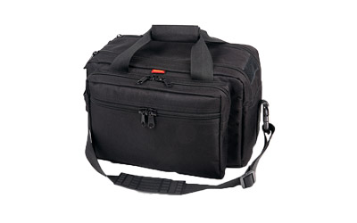 Bulldog Cases Deluxe Range Bag, Extra-Large, with Pistol Rug, Black