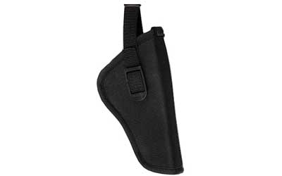 Bulldog Cases Deluxe Hip Holster, Fits Large Auto Handgun With 3.5"-5" Barrel, Right Hand, Black