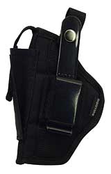 Bulldog Cases Fusion Belt Holster, Fits Glock 26/27/29/30, P22, USP, PT111, Ambidextrous, Black