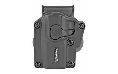 Bulldog Cases Max Multi-Fit Polymer Holster w/ Paddle, Left Hand, Black