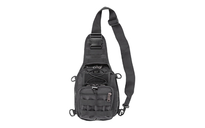 Bulldog Cases "Go" Sling Bag, X-Small, Black, Nylon