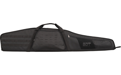 Bulldog Cases Deluxe, Suppressed Rifle Bag, 48", Poly Oxford Nylon Material, Black