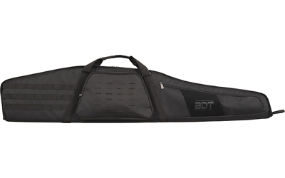 Bulldog Cases Deluxe, Suppressed Rifle Bag, 52", Poly Oxford Nylon Material, Black
