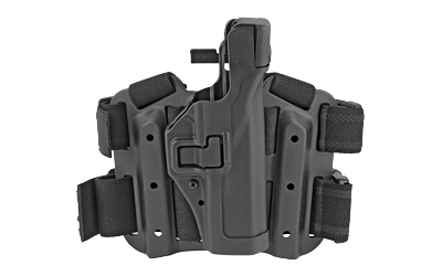 BLACKHAWK Level 3 Tactical SERPA Holster, Fits Glock 17/19/22/23/31/32, Right Hand, Black