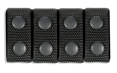 BLACKHAWK Belt Keeper, 2.25", Black, Duty Gear