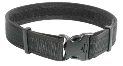 BLACKHAWK Reinforced 2" Duty Belt, with Hook & Loop, Medium, Web Finish, Black