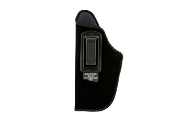 BLACKHAWK Inside the Pant Holster, Size 6, Fits Large Automatic Pistol With 3.75-4.5" Barrel, Left Hand, Black