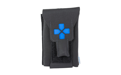 Blue Force Gear Nano ES V2, Micro Trauma Kit NOW!, Medical Pouch, Empty, Black, Belt Mount