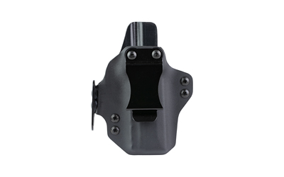 BlackPoint Tactical Dual Point Inside Waistband Holster, Fits Sig P365 AXG Legion, Black Kydex & Leather, 1.75" Metal Strut Loop