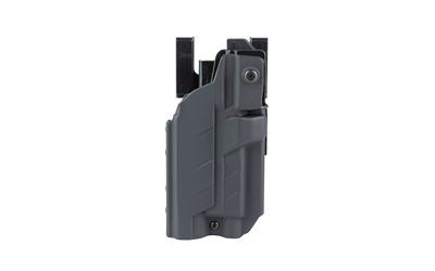 BlackPoint Tactical Slick Duty Light Holster with Ejection Port Lock, Outside Waistband Duty Holster, Fits GLOCK 17 with Light, Right Hand