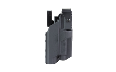 BlackPoint Tactical Slick Dity Light Holster with Hood, Outside Waistband Duty Holster, Fits GLOCK 19/45 with Light, Right Hand, Kydex Construction