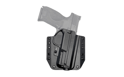 Bravo Concealment BCA, OWB Concealment Holster, 1.5" Belt Loops, Fits S&W M&P 9/40 Full Size, Right Hand, Black, Polymer