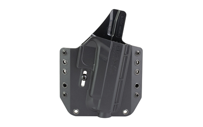 Bravo Concealment BCA, OWB Concealment Holster, 1.5" Belt Loops, Fits Glock 48/48 MOS, Right Hand, Black, Polymer