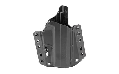 Bravo Concealment BCA, Concealment Holster, Outside Waistband, 1.5" Belt Loops, Fits Sig P365 X-Macro, Right Hand, Polymer Construction, Black