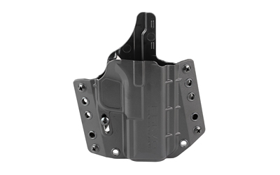 Bravo Concealment BCA, Concealment Holster, Outside Waistband, 1.5"Belt Loops, Fits Springfield Hellcat Pro, Right Hand, Polymer Construction, Black
