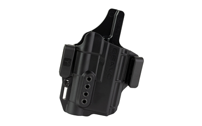Bravo Concealment Torsion Light Bearing, IWB Concealment Holster, Waistband Clips, Fits Glock 19/19X/23/32/45 w/Streamlight TLR-1, Right Hand, Black