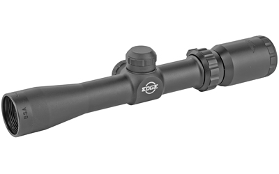 BSA Optics Edge, Handgun Scope, 2-7X28mm, 1" Maintube, 30/30 Duplex Scope, Black Color