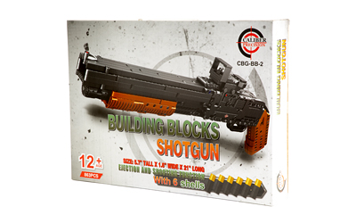 Caliber Gourmet Building Blocks Shot Gun Toy, Multi Color