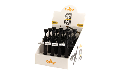 Caliber Gourmet M16 Rifle Tactical Pen, Display box of 12
