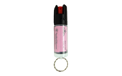 Caliber Gourmet Smith and Wesson Pepper Spray, 0.5oz, Pink