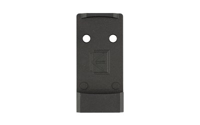 Calculated Kinetics DOGTAG Optic Plate, Holosun K/RMSc Footprint, Fits Canik Mete/TTI Combat, Anodized Finish, Black
