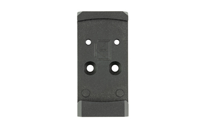 Calculated Kinetics DOGTAG Optic Plate, Holosun K/RMSc Footprint, Fits CZ P10 and Shadow 2 Compact, Anodized Finish, Black