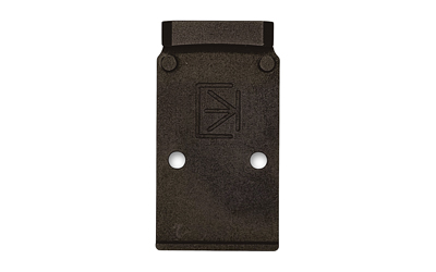 Calculated Kinetics DOGTAG Optic Plate, For Trijicon RMR Footprint, Fits GLOCK Gen 6, Anodized Finish, Black