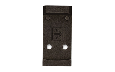 Calculated Kinetics DOGTAG Optic Plate, For RMSc/Holosun K Footprint, Fits GLOCK Gen 6, Anodized Finish, Black