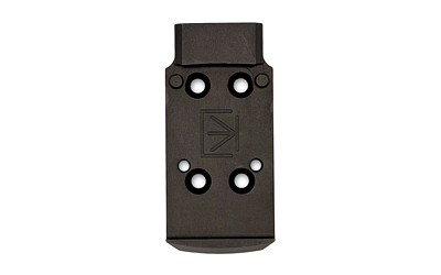 Calculated Kinetics DOGTAG Optic Plate System, For Kimber 2k11 and Warrior, Fits RMR Footprint, Anodized Finish, Black