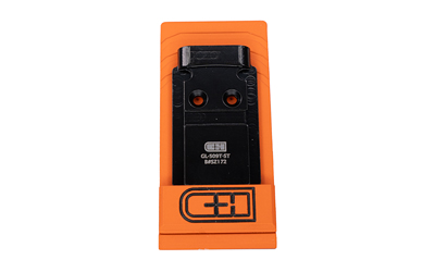 C&H Precision V4, Optic Mounting Plate, Fits Glock MOS to Holosun 509T, Anodized, Black