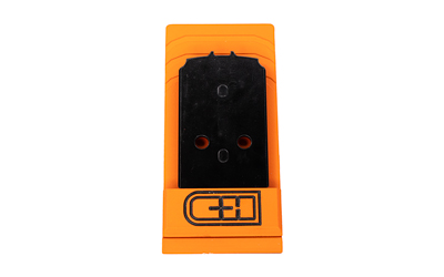C&H Precision V4, Optic Mounting Plate, For Sig P320 RX/Pro Series/AXG to Holosun 509T, Matte Finish, Black, Includes Mounting Hardware