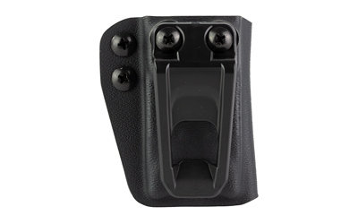 Crucial Concealment Covert Mag, Magazine Pouch, Ambidextrous, Fits Glock 43x/48, Taurus G3C/GC2 Magazines, Kydex Construction, Black