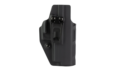 Crucial Concealment Covert IWB, Inside Waistband Holster, Ambidextrous, Kydex, Black, Fits Springfield XD/XDm/XDmE 3-4