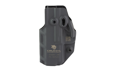 Crucial Concealment Covert IWB, IWB Belt Holster, Fits FN Reflex, Kydex Construction, Black, Right Hand