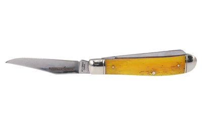 Cold Steel Mini Trapper, Folding Knife, 2 Blade, 2.6" Clip Point Blade, 2.7" Spey Blade, 6.20" Overall Length, 8Cr13MoV Blade Steel, Plain Edge
