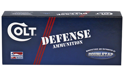 DoubleTap Ammunition Colt Defense, 38 Special+P, 110Gr, Solid Copper Hollow Point, 20 Round Box
